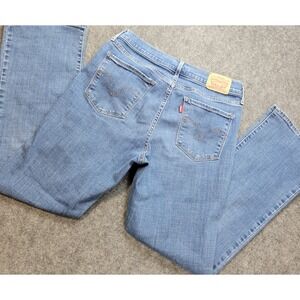 Levis Jeans Womens 8S 29x30 Blue Denim Red Tab Classic Bootcut Leg Streetwear